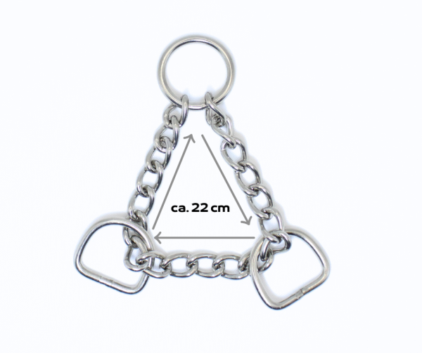 Martingal-Halsband, 3 cm